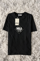 Camiseta Lisa Padrão Zara